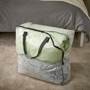 2 Clear Storage Bags